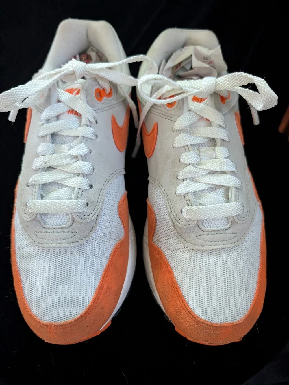 Nike Women’s White & Orange Athletic Sneakers
